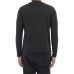 LA MARTINA MAN T-SHIRT L/S PEACHED COTTON Black               