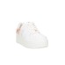 WINDSORSMITH RELEASE SNEAKER PLATFORM IN LEATHER WHITE ROSAGOLD