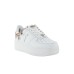 WINDSORSMITH RELEASE SNEAKER PLATFORM IN LEATHER WHITE GOLD