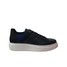 Harmont&Blaine Sneakers blu con inserti nella parte posteriore muticolor 