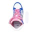Chiara Ferragni Sneakers Bianca con inserti blu con banda Logomania ai lati