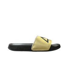 SUN68 SLIPPERS LOGO BLACK E GOLD 
