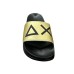 SUN68 SLIPPERS LOGO BLACK E GOLD 