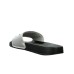 SUN68 SLIPPERS LOGO BLACK E SILVER