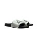 SUN68 SLIPPERS LOGO BLACK E SILVER