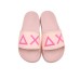SUN68 CIABATTA ROSA DA DONNA  CON LOGO FUCSIA 