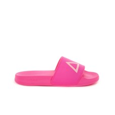SUN68 CIABATTA FUCSIA DA DONNA CON LOGO ROSA 