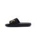 SUN68 CIABATTA DA DONNA NERA CON DETTAGLI STRASS 
