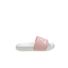 SUN68 GIRLS CIABATTA BIANCA E ROSA CON LOGO NELLA PARTE SUPERIORE 