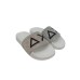 SUN68 GIRLS SLIPPERS LOGO STRASS WHITE 