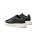 Emporio Armani Sneakers in pelle nera da Donna