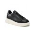 Emporio Armani Sneakers in pelle nera da Donna