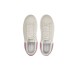 EMPORIO ARMANI SNEAKER IN PELLE CON RETRO SEMITRASPARENTE ROSA CON LOGO AQUILA E SUOLA ZIGRINATA