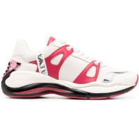 EMPORIO ARMANI SNEAKER WARM WHITE+PINK+SILV