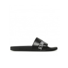 Emporio Armani Swimwear Ciabatta Nera con logo EMPORIO ARMANI