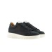 EMPORIO ARMANI SNEAKER IN PELLE DI NABUK BLU
