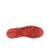 EMPORIO ARMANI SNEAKER IN LEATHER WHITE CON RETRO GOMMATO ORANGE CON LOGO AQUILA	