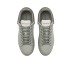 EMPORIO ARMANI SNEAKER IN LEATHER GREEN  CON RETRO GOMMATO BROWN CON LOGO AQUILA	