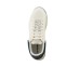 EMPORIO ARMANI SNEAKER IN PELLE CON RETRO SEMITRASPARENTE BLU CON LOGO AQUILA E SUOLA ZIGRINATA