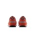 EMPORIO ARMANI SNEAKER IN MESH GREY CON DETTAGLI SUEDE ORANGE E MAXI PATCH AQUILA