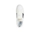 EMPORIO ARMANI SNEAKER BIANCA CON INSERTO NERO E LOGO LETTERING