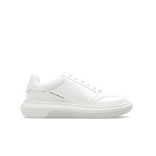 EMPORIO ARMANI SNEAKER IN PELLE CON LOGO LATERALE