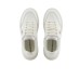 EMPORIO ARMANI SNEAKER IN SAFFIANO RIGENERATO E DETTAGLI IN NYLON CON LOGO EAGLE IN METALLO 