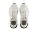 EMPORIO ARMANI SNEAKER IN LEATHER CON DETTAGLI TERMOFORMATI