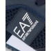 EA7 Emporio Armani Sneakers Blu da Uomo con logo a contrasto