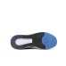 EA7 Emporio Armani Sneakers da Uomo Nera con inserti blu 
