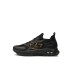 EA7 EMPORIO ARMANI SNEAKERS NERA CON LOGO ORO 