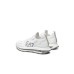 EA7 EMPORIO ARMANI SNEAKERS DA UOMO BIANCA CON LOGO LATERALE 
