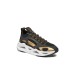 EA7 EMPORIO ARMANI SNEAKERS NERA E ORO DA UOMO
