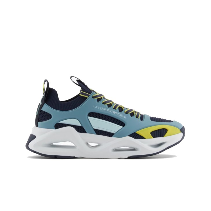EA7 EMPORIO ARMANI SNEAKER INFINITY CAGE BLUE