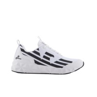 EA7 EMPORIO ARMANI SNEAKER IN MESH ULTIMATE C2 KOMBAT CORE WHITE