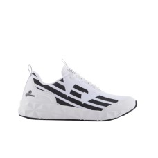 EA7 EMPORIO ARMANI SNEAKER IN MESH ULTIMATE C2 KOMBAT CORE WHITE