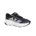 EA7 EMPORIO ARMANI SNEAKER IN TESSUTO BLACK CON MAXI LOGO AQUILA EA7