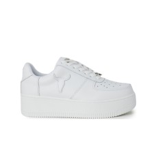 Windsor Smith Sneakers Bianca in pelle da Donna 