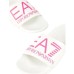 EA7 EMPORIO ARMANI CIABATTA BIANCA E FUCSIA 