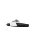 EA7 EMPORIO ARMANI CIABATTA UNISEX NERA CON FASCIA BIANCA 