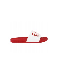 EA7 EMPORIO ARMANI CIABATTA DA UOMO ROSSO 