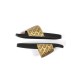 EA7 EMPORIO ARMANI SHOES BEACHWEAR NERE E ORO 