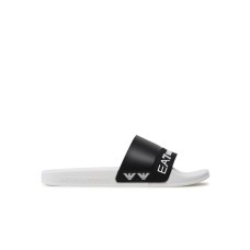 EA7 EMPORIO ARMANI CIABATTA BIANCA E NERA 