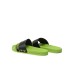 EA7 EMPORIO ARMANI CIABATTA NERA E VERDE