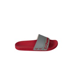 EA7 EMPORIO ARMANI CIABATTA ROSSA DA UOMO 