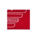 Emporio Armani Swimwear Telo Mare Rosso Unisex con maxi logo Aquila
