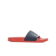 EMPORIO ARMANI CIABATTA BLU NAVY RED CON LOGO AQUILA 