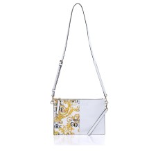 Versace Jeans Couture Borsa a tracolla da Donna Bianca con stampa Baroque all over