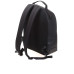 Emporio Armani Zaino Nero in pelle rigenerata con tasca in nylon con chiusura zip e maxi logo Aquila