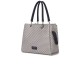 Emporio Armani Borsa a spalla Blu con Stampa Monogram Eagle All Over e tracolla regolabile, estraibile